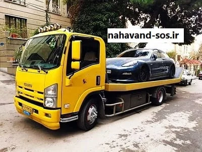 حمل اتومبیل با جرثقیل